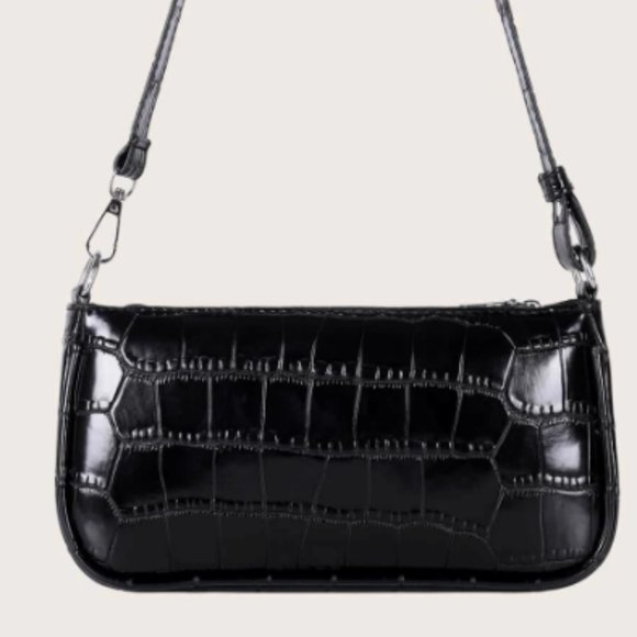 baguette bag black